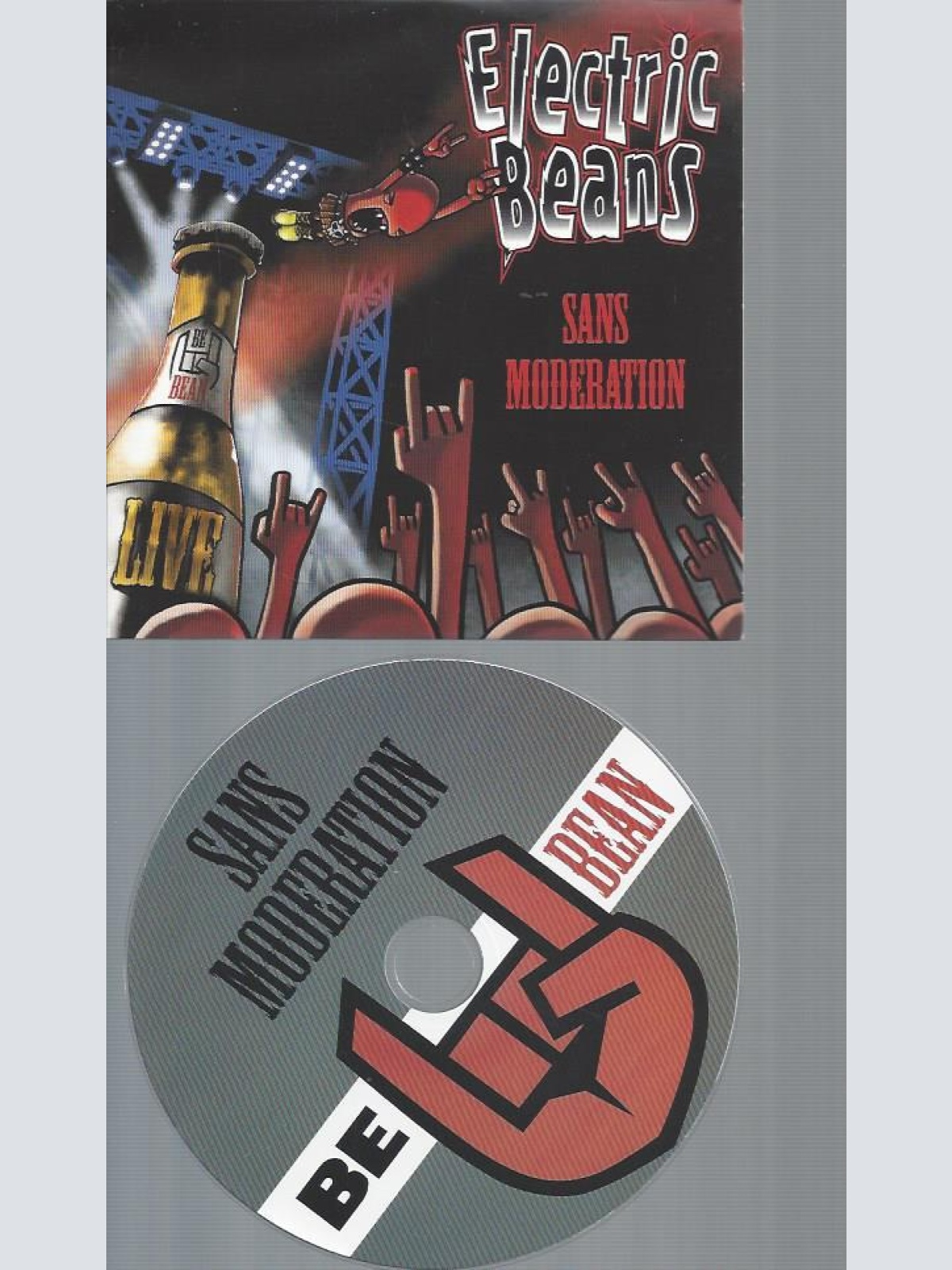 CD--ELECTRIC BEANS SANS MODERATION   //  PROMO