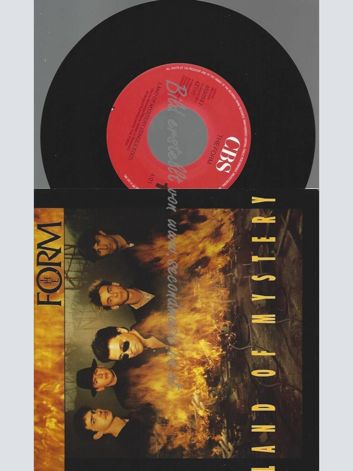 7" THE FORM LAND OF MYSTERY  //NM