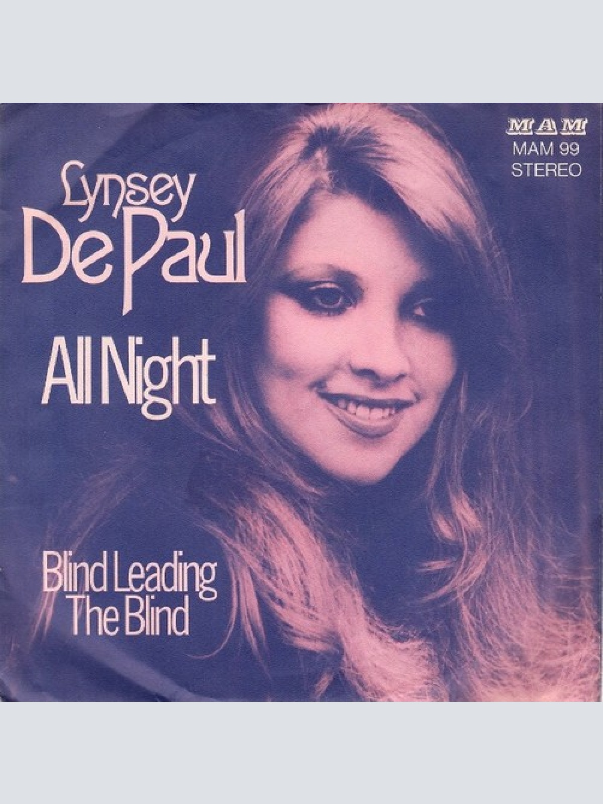 7", Single Lynsey De Paul - All Night