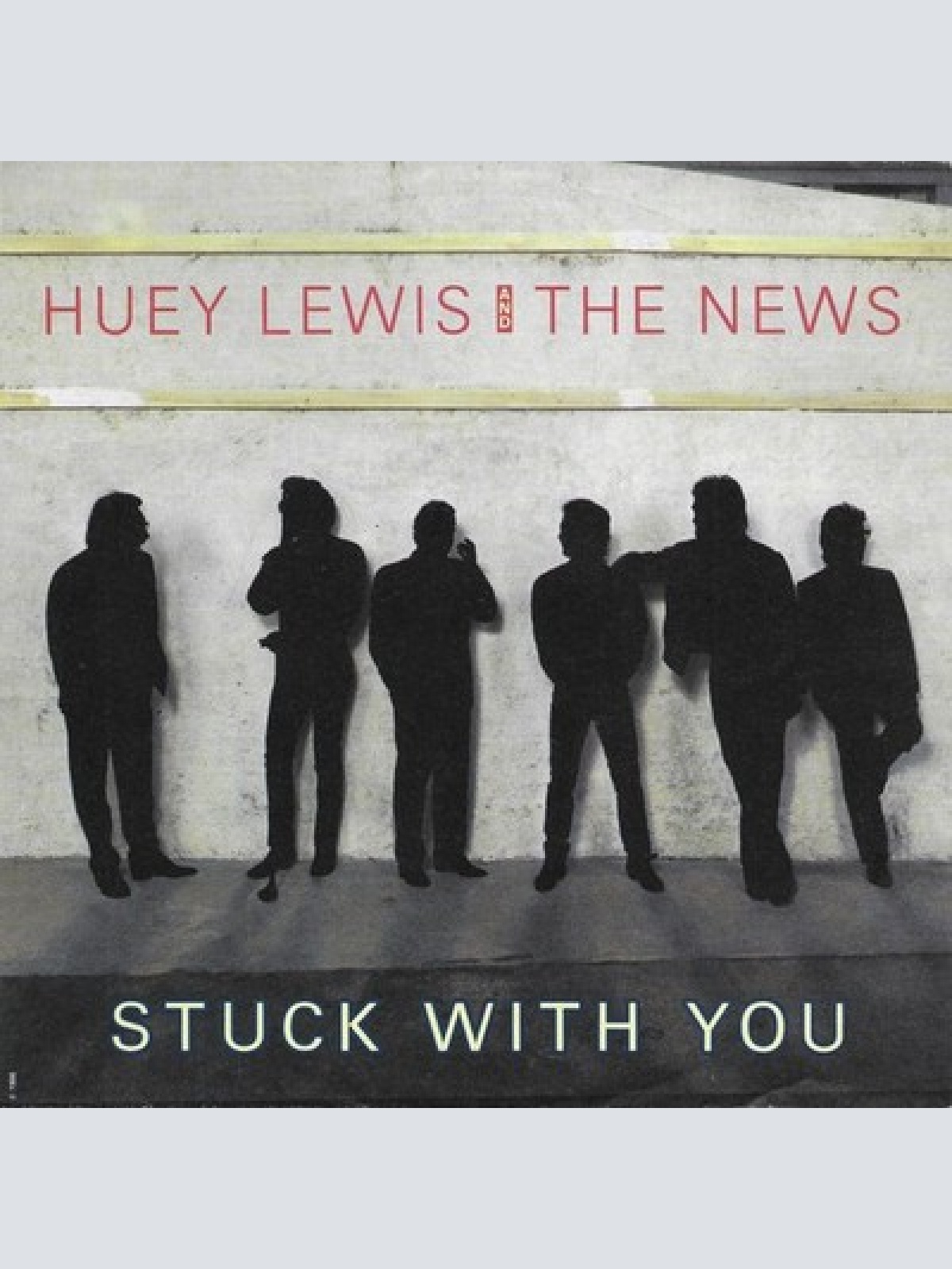 7", Single Huey Lewis And The News* - Stuck With You