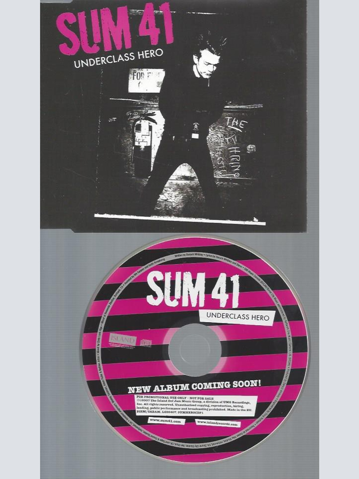 CD--SUM 41 UNDERCLASS HERO    //  PROMO