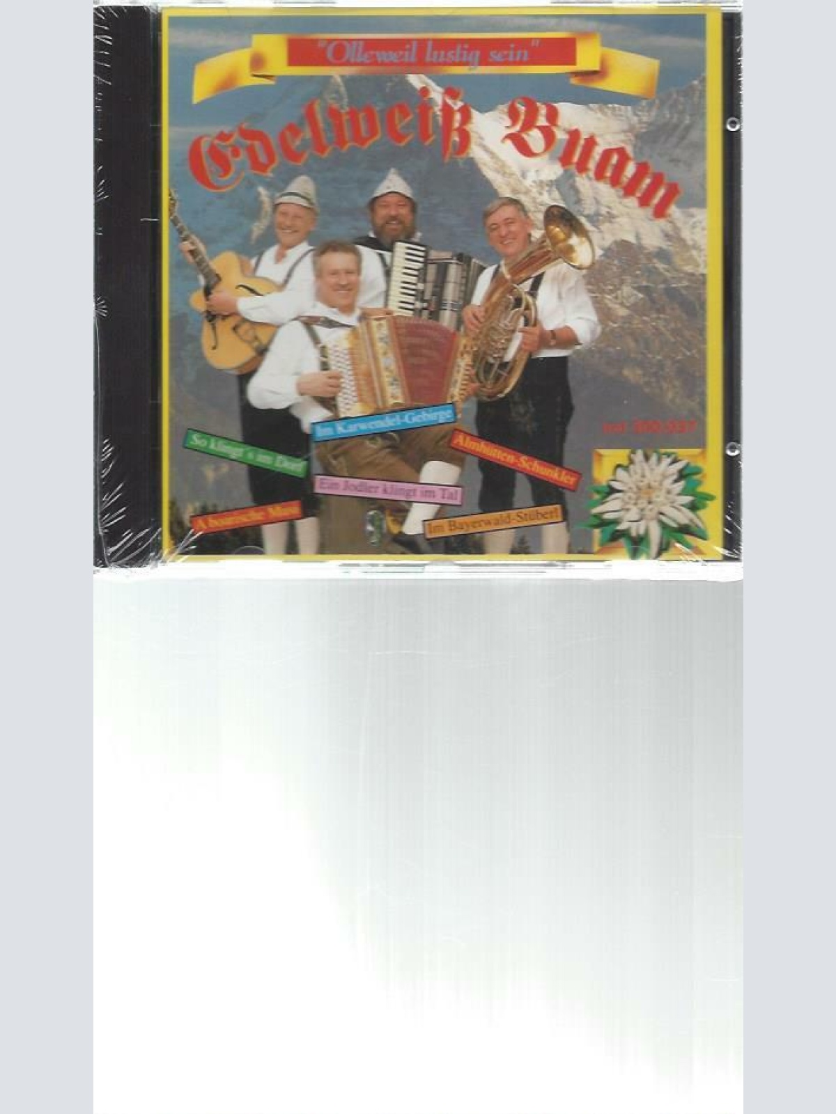 CD--Edelweiß Buam  -- Olleweil lustig sein