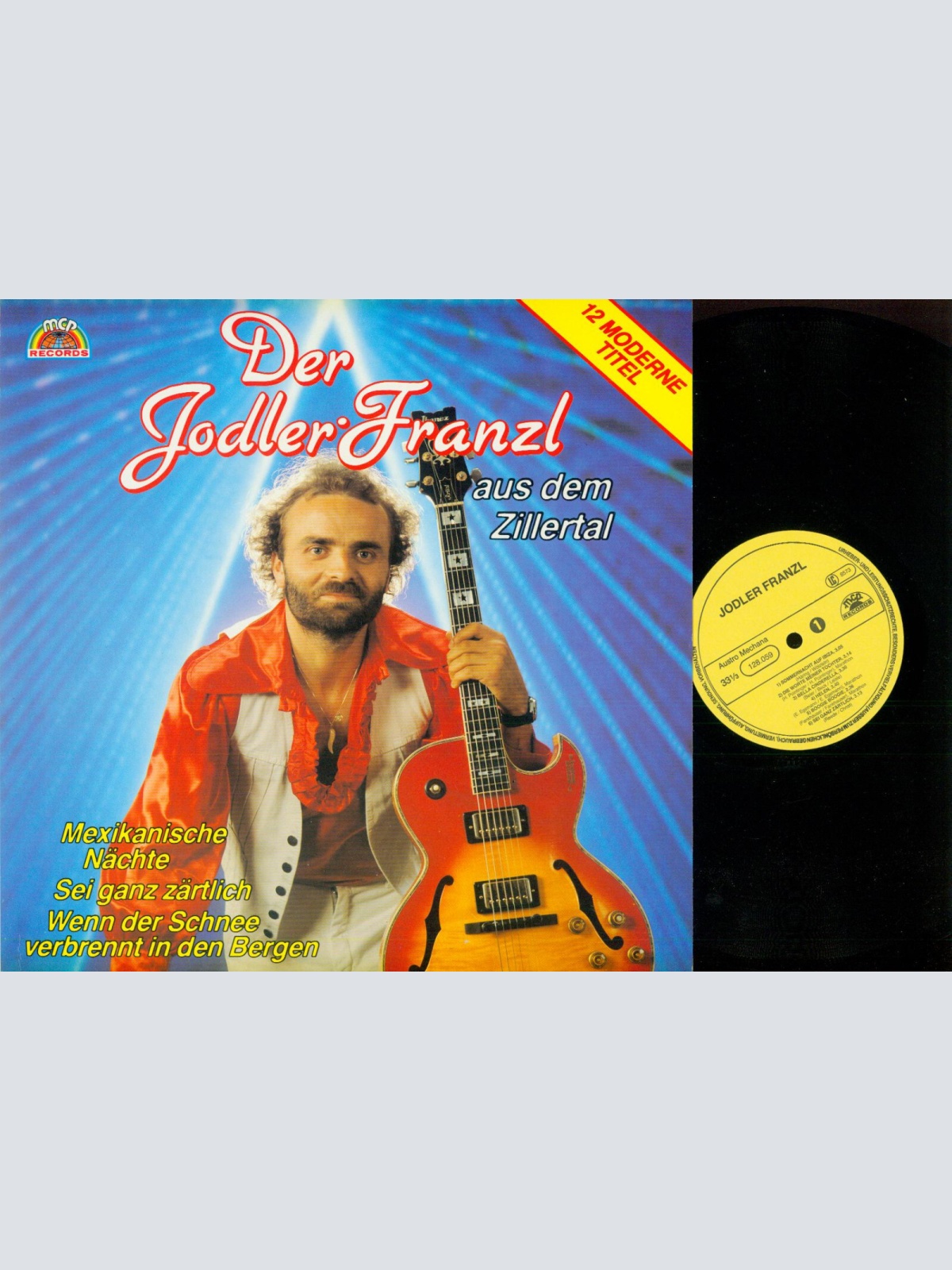 LP--Der Jodler Franzl  aus dem Zillertal