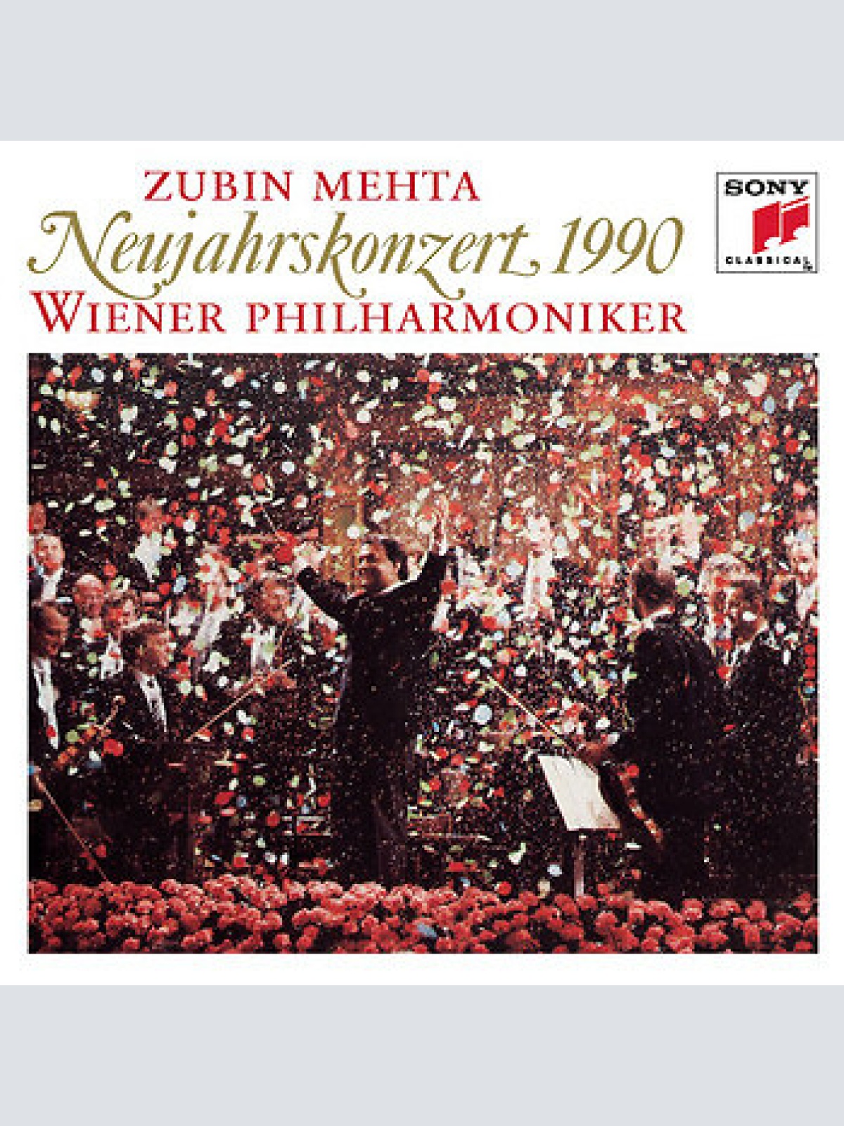 CD, Album Zubin Mehta, Wiener Philharmoniker - New Year's Concert 1990