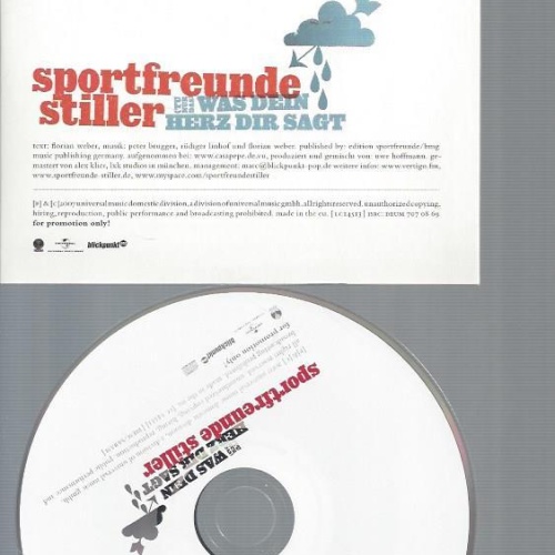 CD--SPORTFREUNDE STILLER WAS DEIN HERZ DIR SAGT   //  PROMO