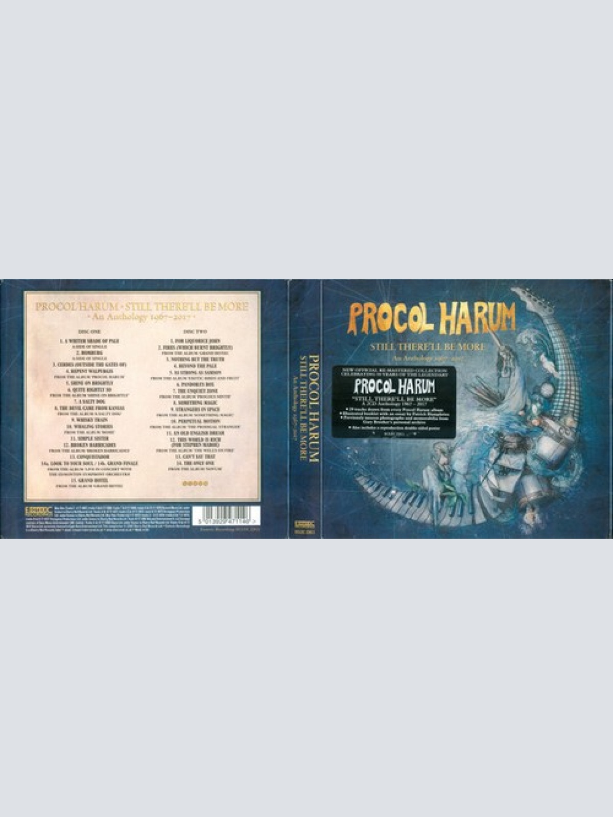 2xCD, Comp Procol Harum - Still There'll Be More, an Anthology 1967-2017