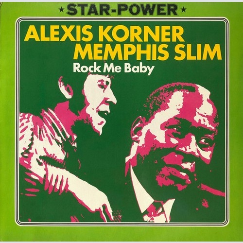 LP, Mono, RE Alexis Korner, Memphis Slim - Rock Me Baby