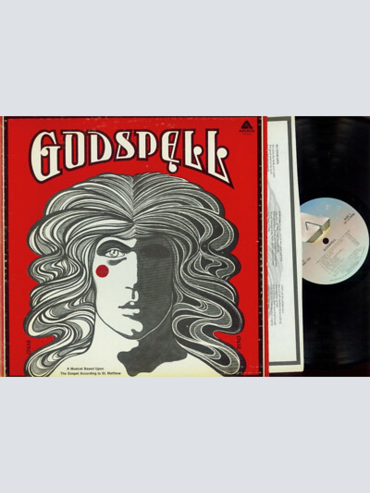 LP-- "Godspell" Original Cast  Godspell / US LP