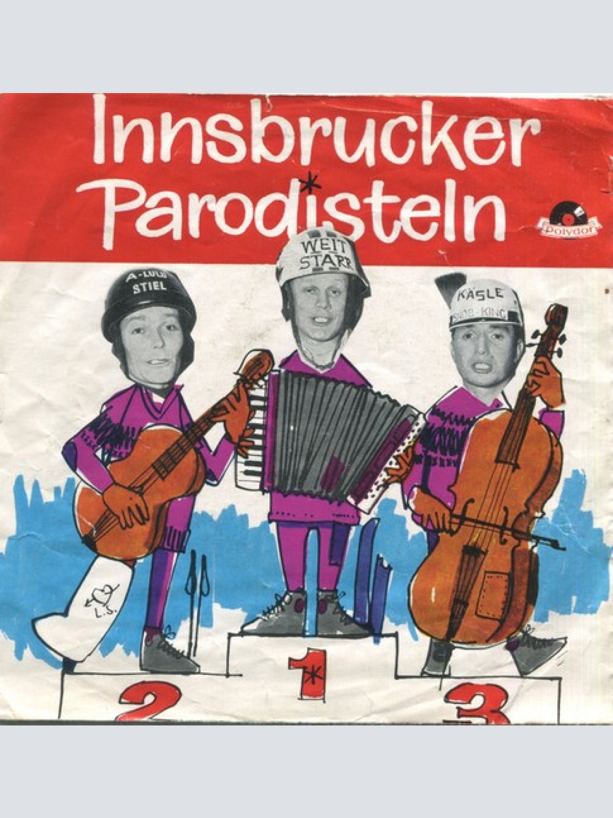 7", EP, Mono Die Innsbrucker Parodisteln* - Olympia-Knödln Mit Salat