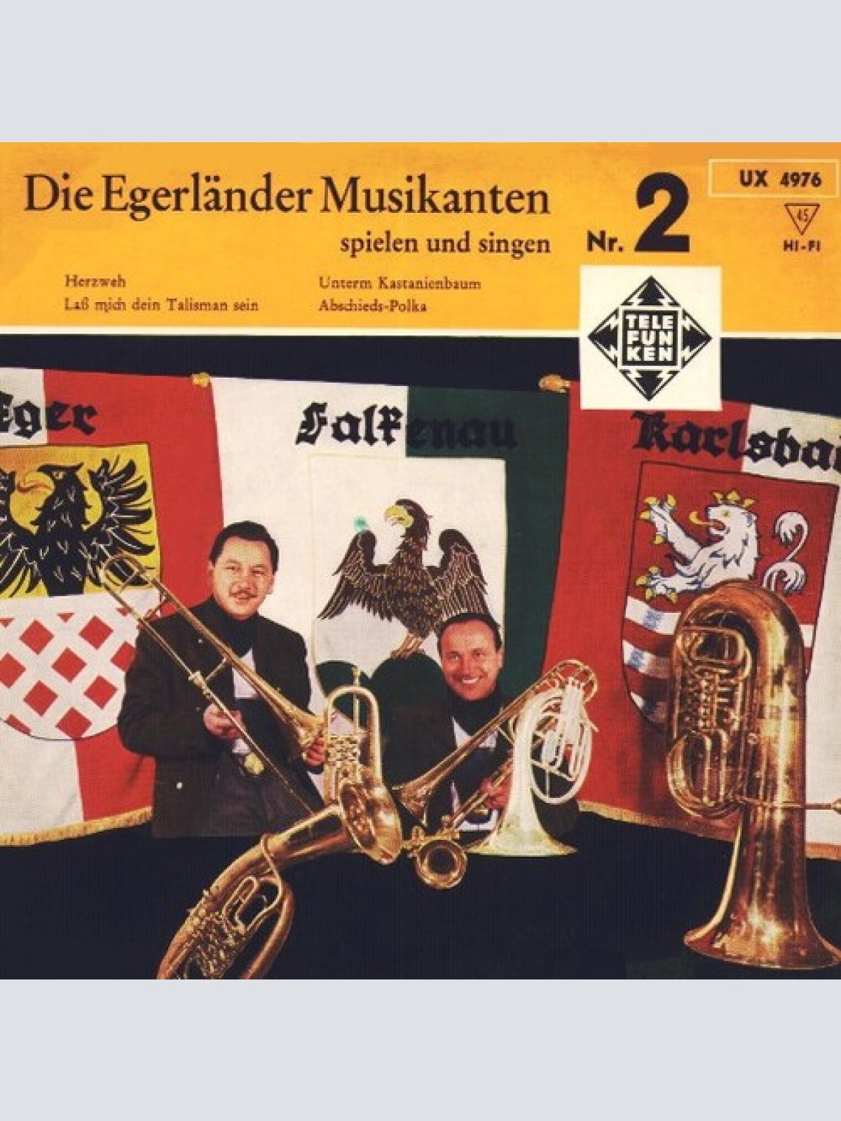 7", EP, Single Die Egerländer Musikanten* - Die Egerländer Musikanten Spielen...