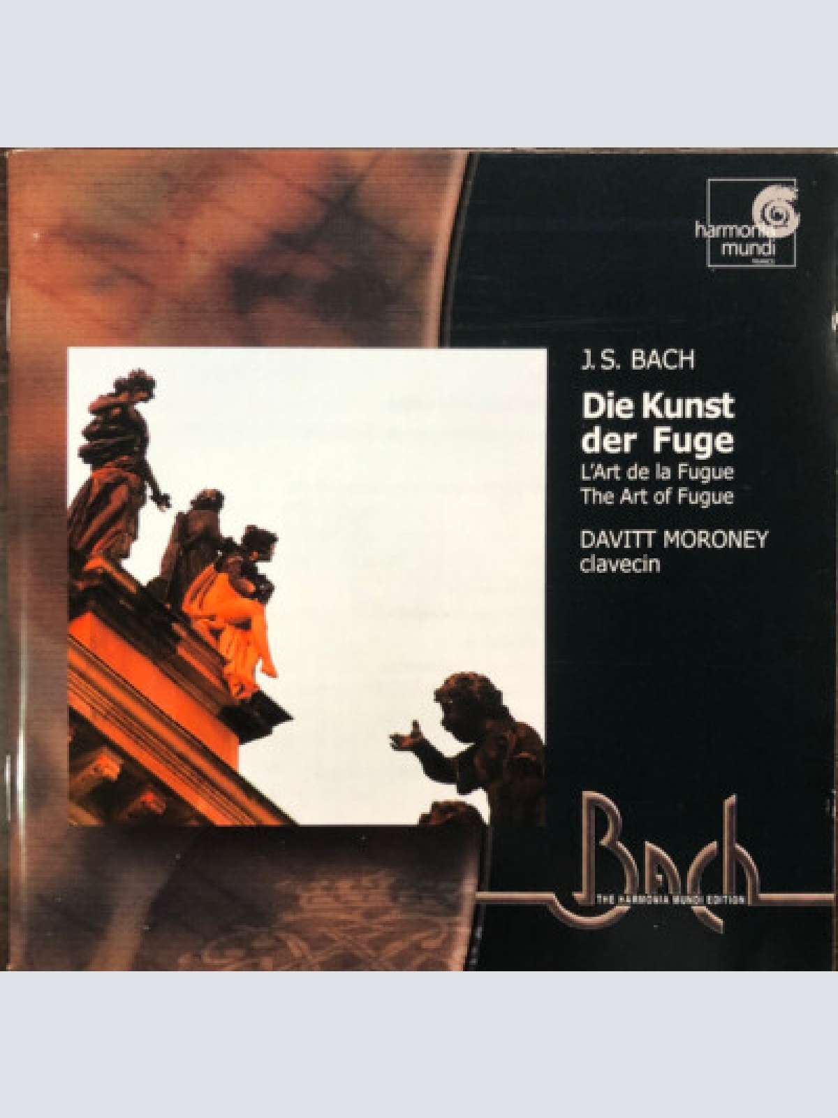2xCD, Album, Jew J.S. Bach* - Davitt Moroney - Die Kunst Der Fuge BWV 1080