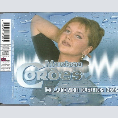 CD, Maxi Marissa Cordes - Ich Laufe Nicht Durch Den Regen