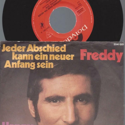 7"    Freddy  Jeder Abschied Kann Ein Neuer Anfang Sein