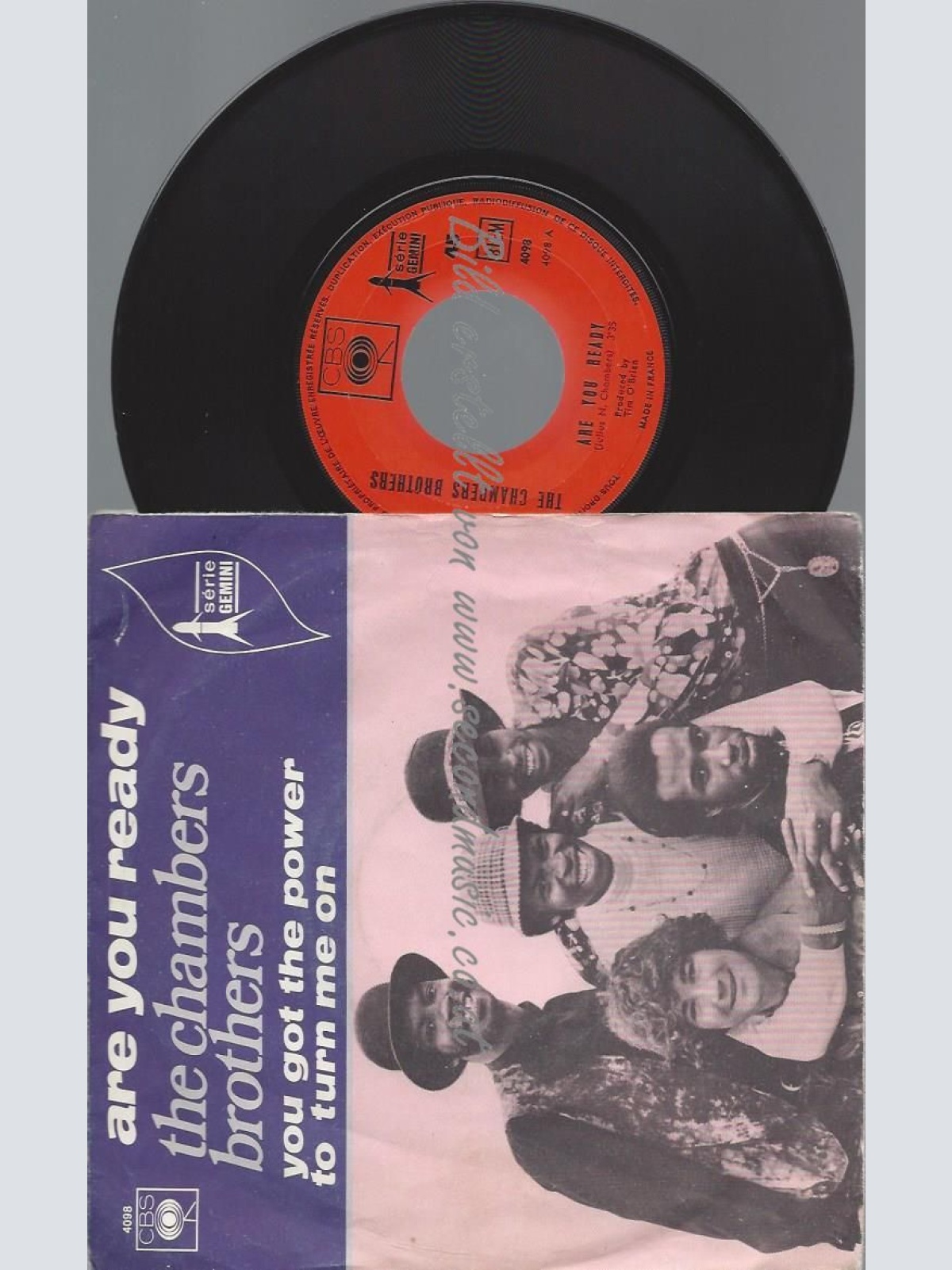 7"  The Chambers Brothers  Are You Ready