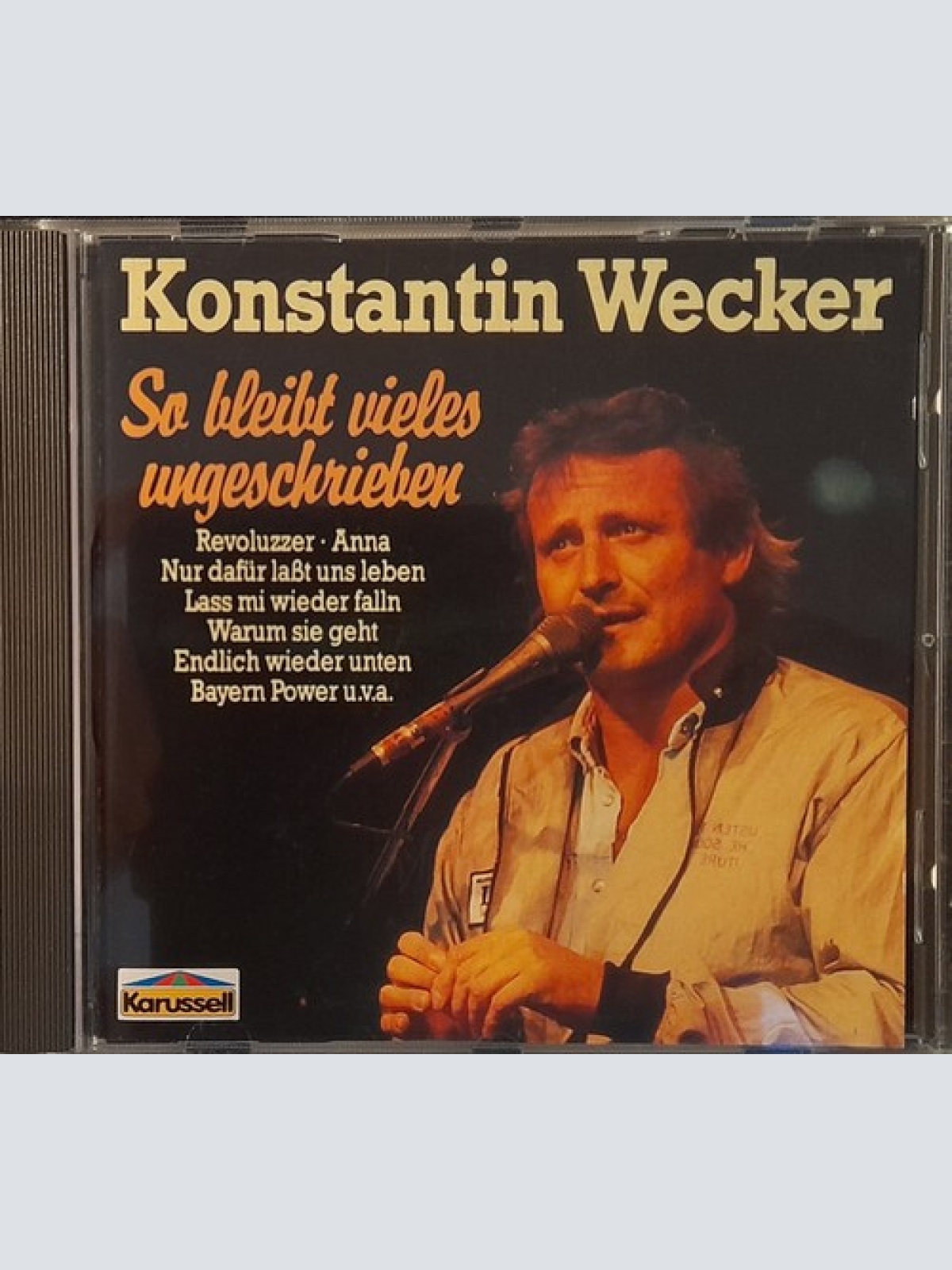 CD, Comp Konstantin Wecker - So Bleibt Vieles Ungeschrieben
