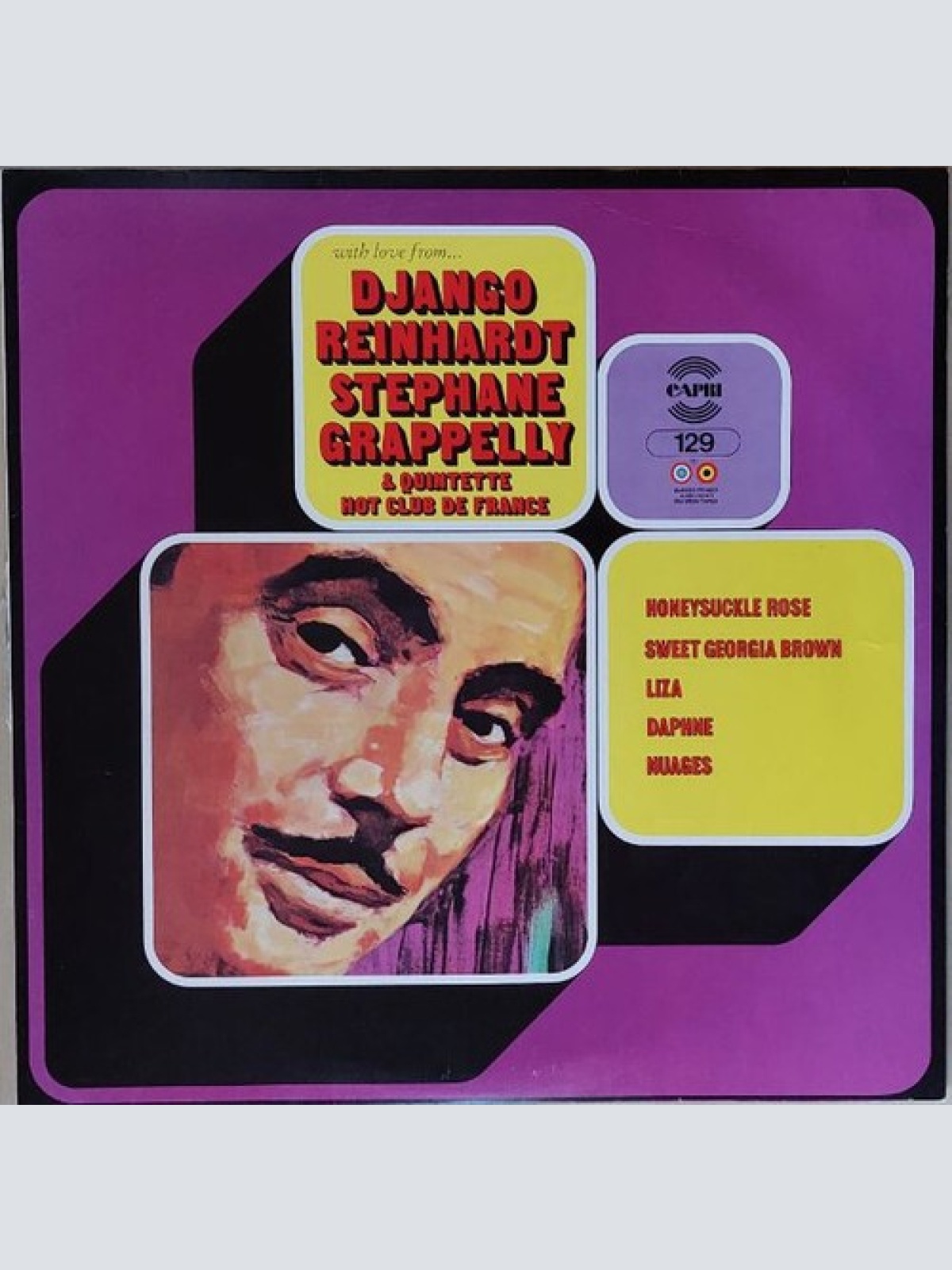 LP, Mono Django Reinhardt - Stephane Grappelly* With The Quintet Of The Hot C...
