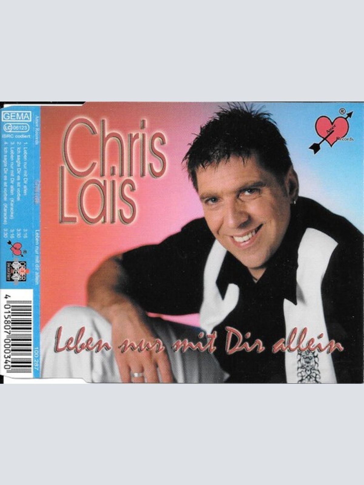 CD, Maxi Chris Lais* - Leben Nur Mit Dir Allein
