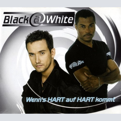 CD, Maxi Black @ White - Wenn's Hart Auf Hart Kommt