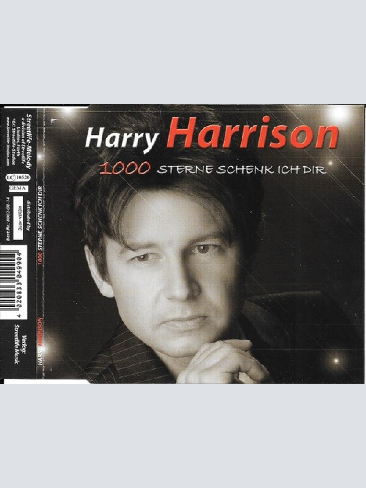 CD, Maxi Harry Harrison (8) - 1000 Sterne Schenk Ich Dir