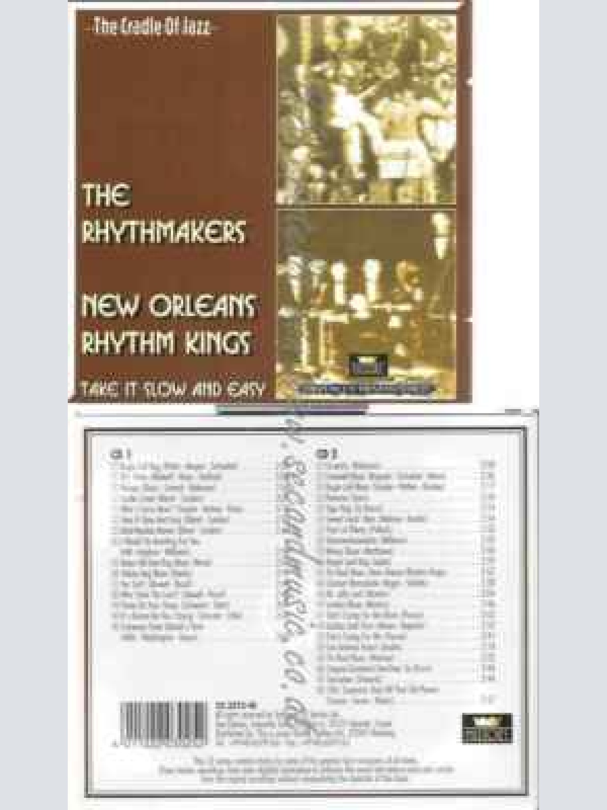 CD--RHYTHMAKERS UND NEW ORLEANS RHYTHM | --TAKE IT SLOW & EASY