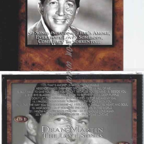 CD--DEAN MARTIN | --THE LOVE SONGS
