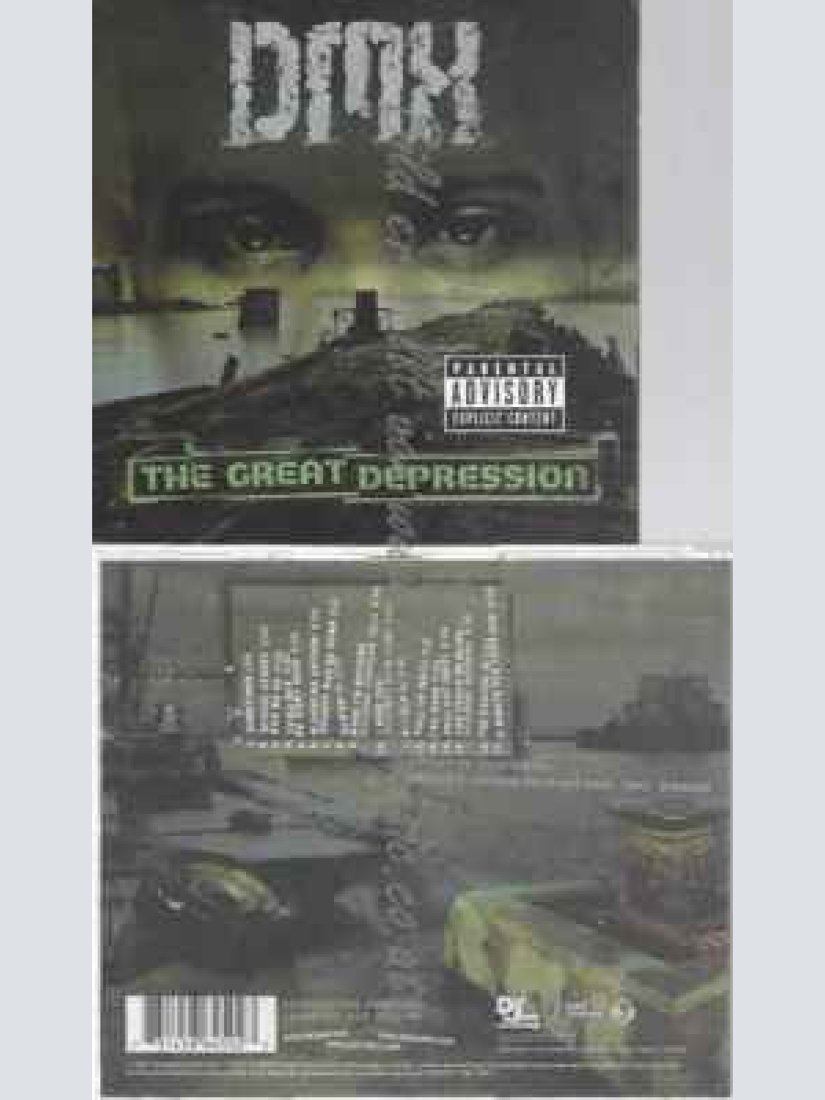 CD--DMX | --THE GREAT DEPRESSION