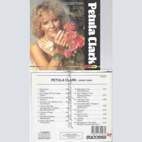 CD--PETULA CLARK--DOWN TOWN