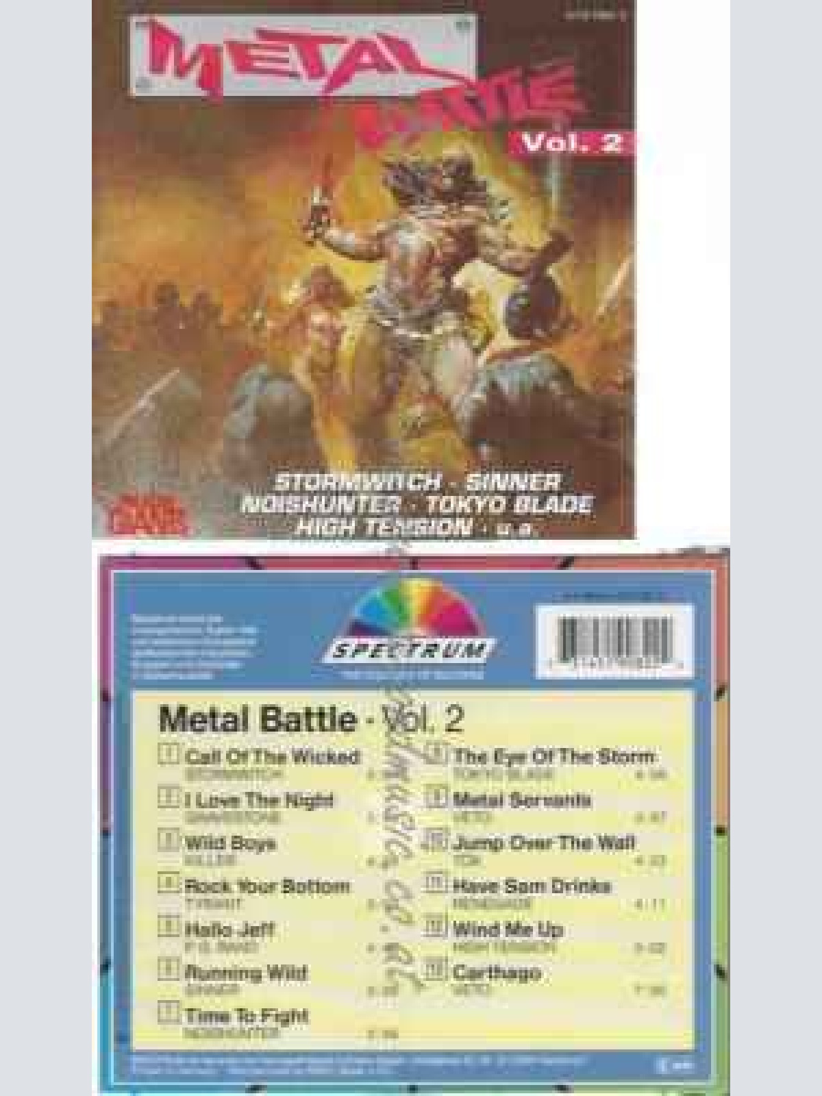 CD--VARIOUS | --METAL BATTLE VOL 2