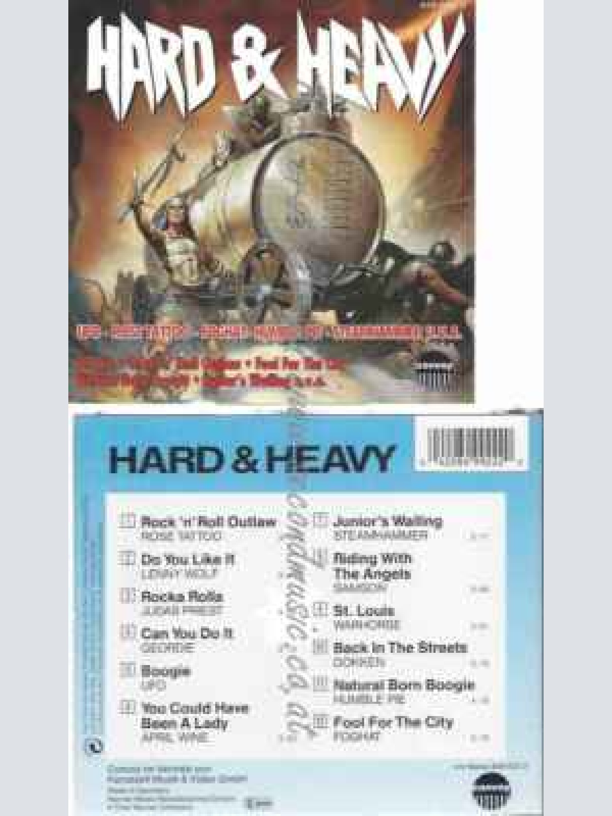 CD--HARD & HEAVY COMPILATION--HARD & HEAVY