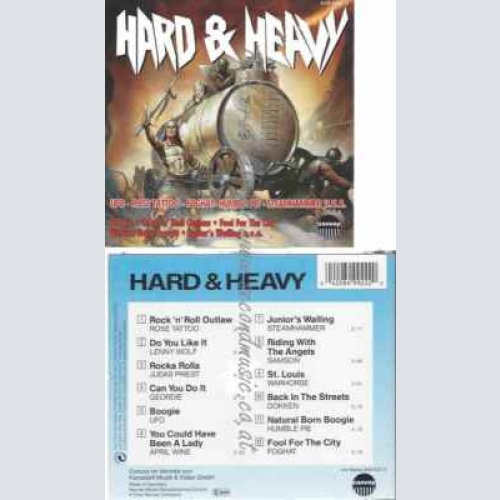 CD--HARD & HEAVY COMPILATION--HARD & HEAVY