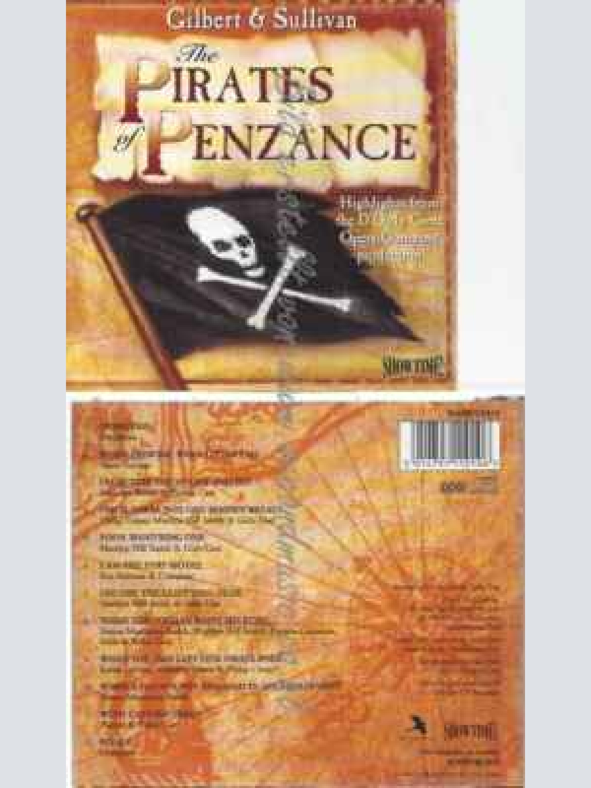 CD--MARILYN HILL SMITH  --THE PIRATES OF PENZANCE (SHOWTIME )