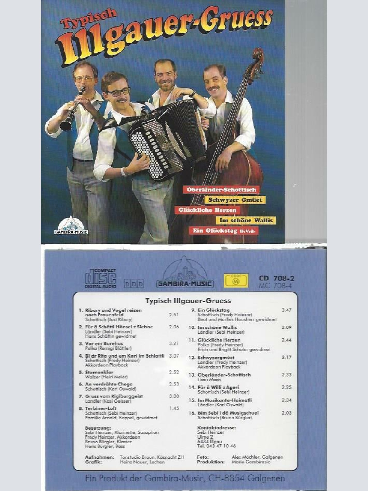 CD--Typisch-- Illgauer Gruess