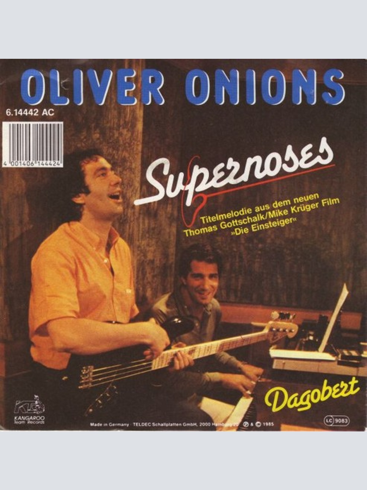 7", Single Oliver Onions - Supernoses / Dagobert