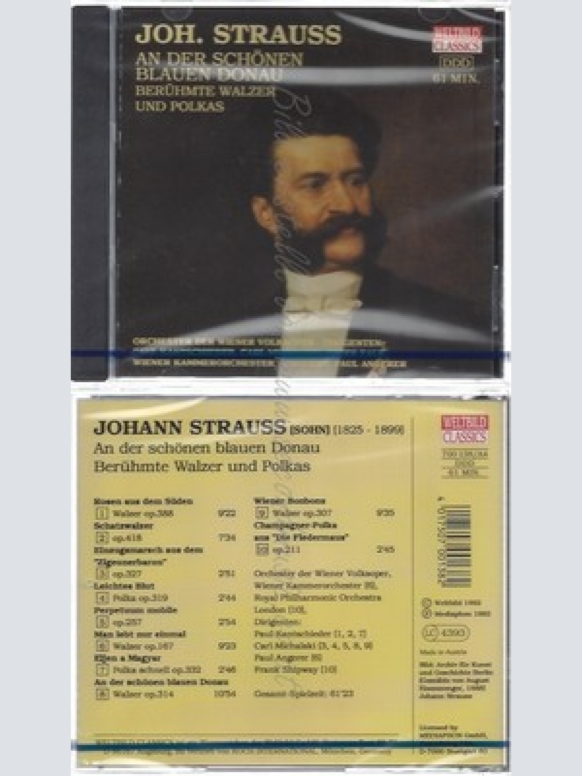 CD--NM-SEALED-OWV UND VARIOUS -KOMPONIST- -1994- -- AN DER SCHÖNEN BLAUEN DONAU