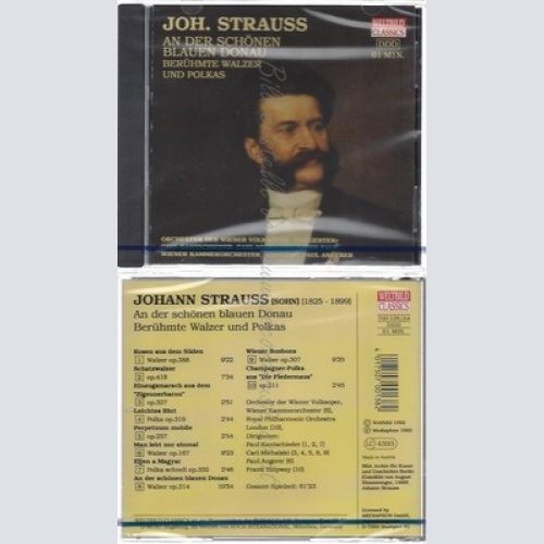 CD--NM-SEALED-OWV UND VARIOUS -KOMPONIST- -1994- -- AN DER SCHÖNEN BLAUEN DONAU