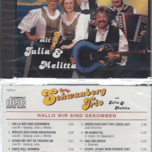 CD-- Orig. Schwanberg Trio --  Hallo wir sind gekommen
