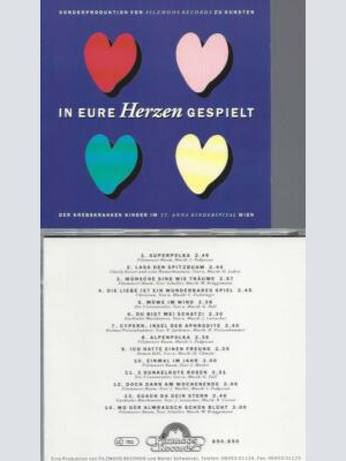 CD -In eure Herzen gespielt / Filzmoser Buam  // Gurktaler Musikanten / Lavantta