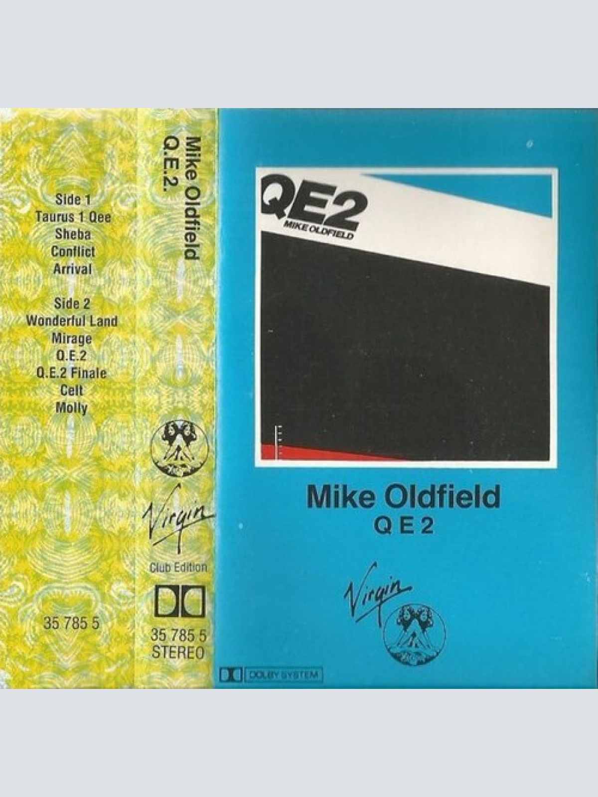 Cass, Album, Club Mike Oldfield - QE2
