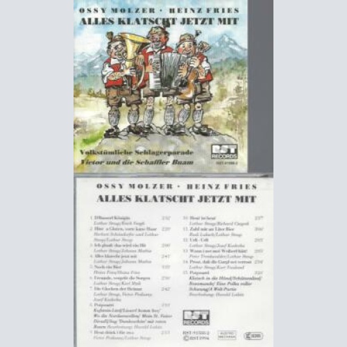 CD - Ossy Molzer Heinz Fries Alles klatscht mit