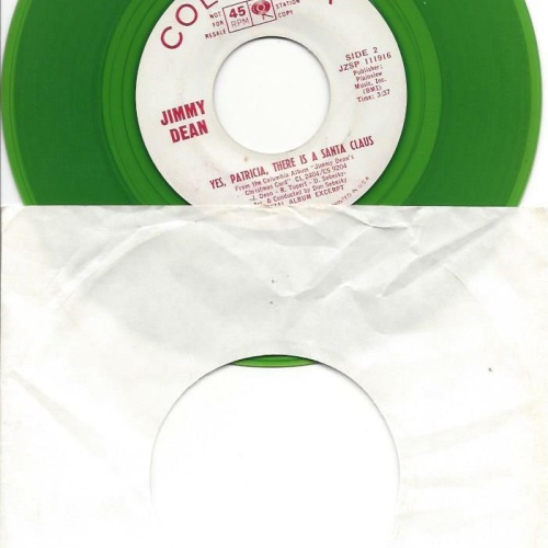 7" Jimmy Dean – Blue Christmas