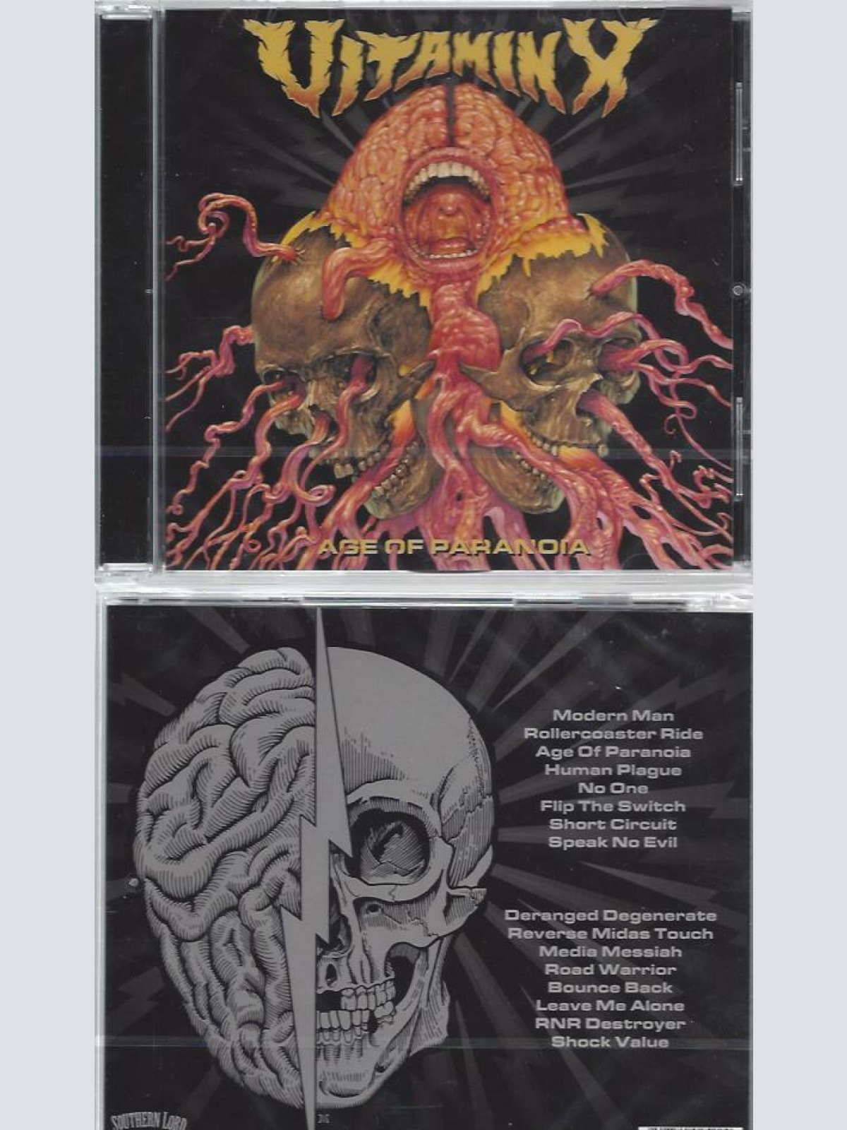 CD--  Vitamin X – Age of Paranoia