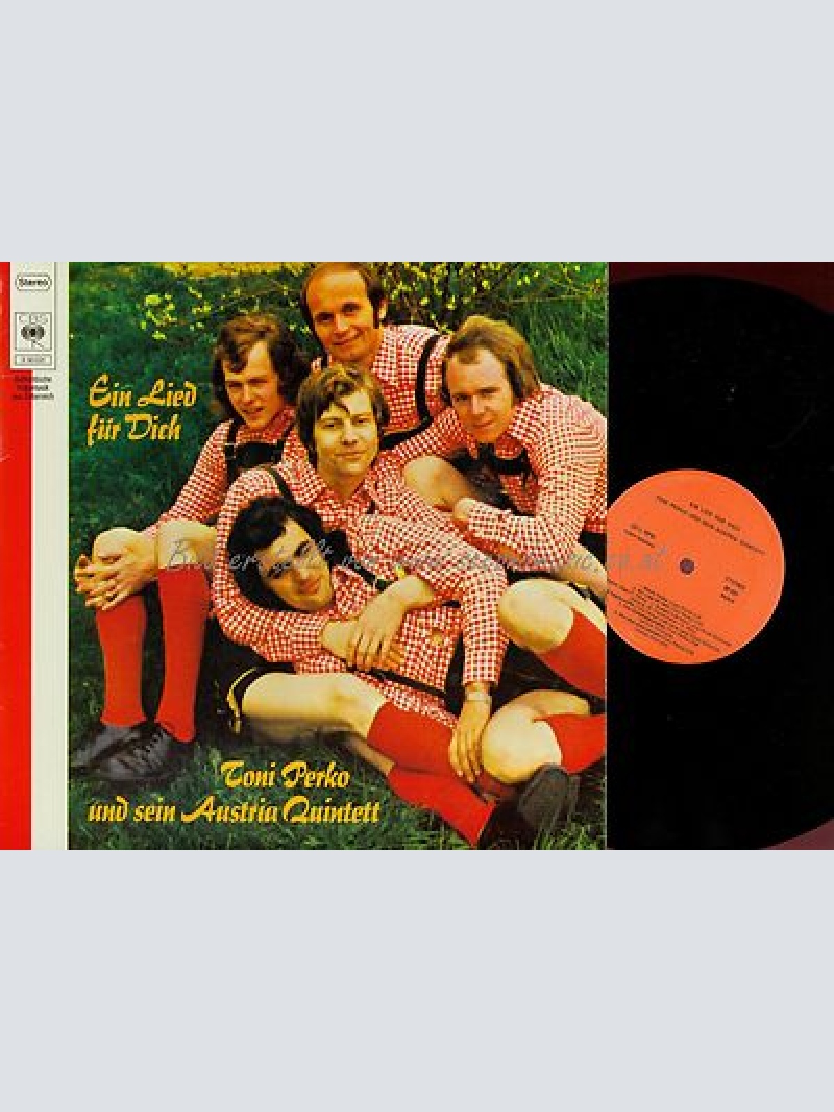 LP--TONI PERKO UND SEIN AUSTRIA QUINTETT--EIN LIED FÜR DICH