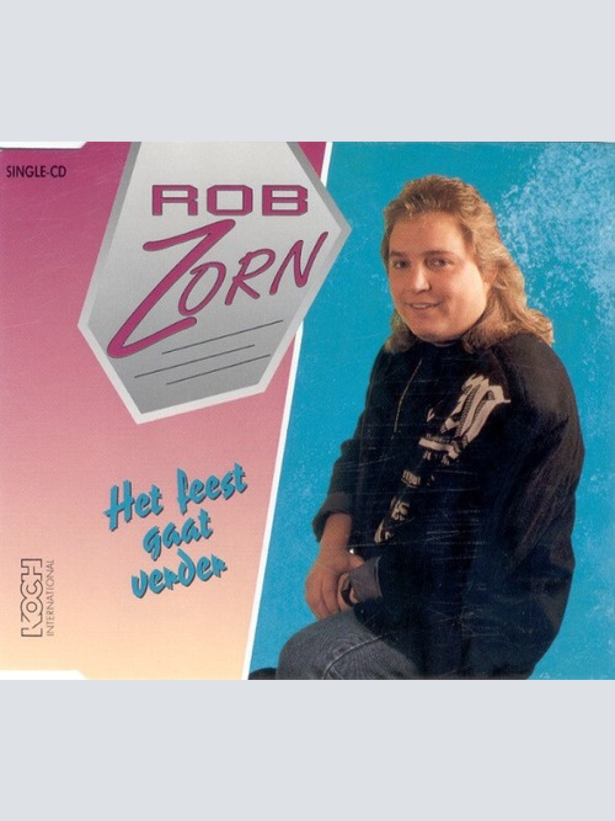 CD, Single Rob Zorn - Het Feest Gaat Verder
