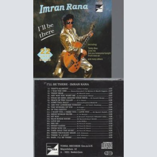 CD - Imran Rana – I'll Be There