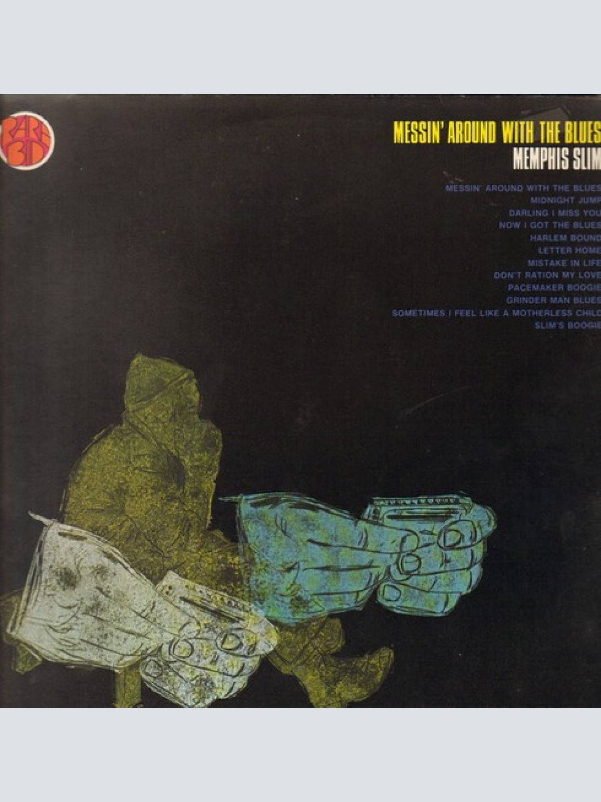 LP, Album Memphis Slim - Messin' Around With The Blues