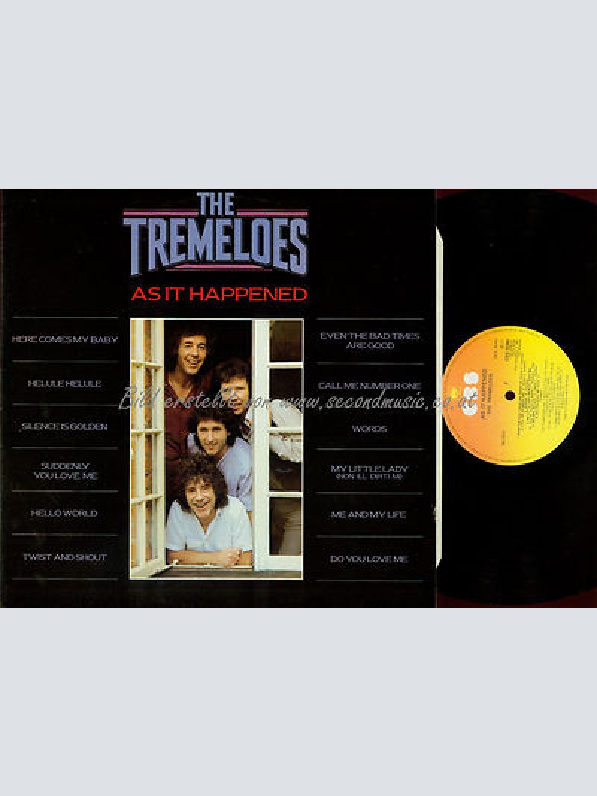 LP--THE TREMELOES AS IT HAPPENED // NM // CBS 25360 MONO
