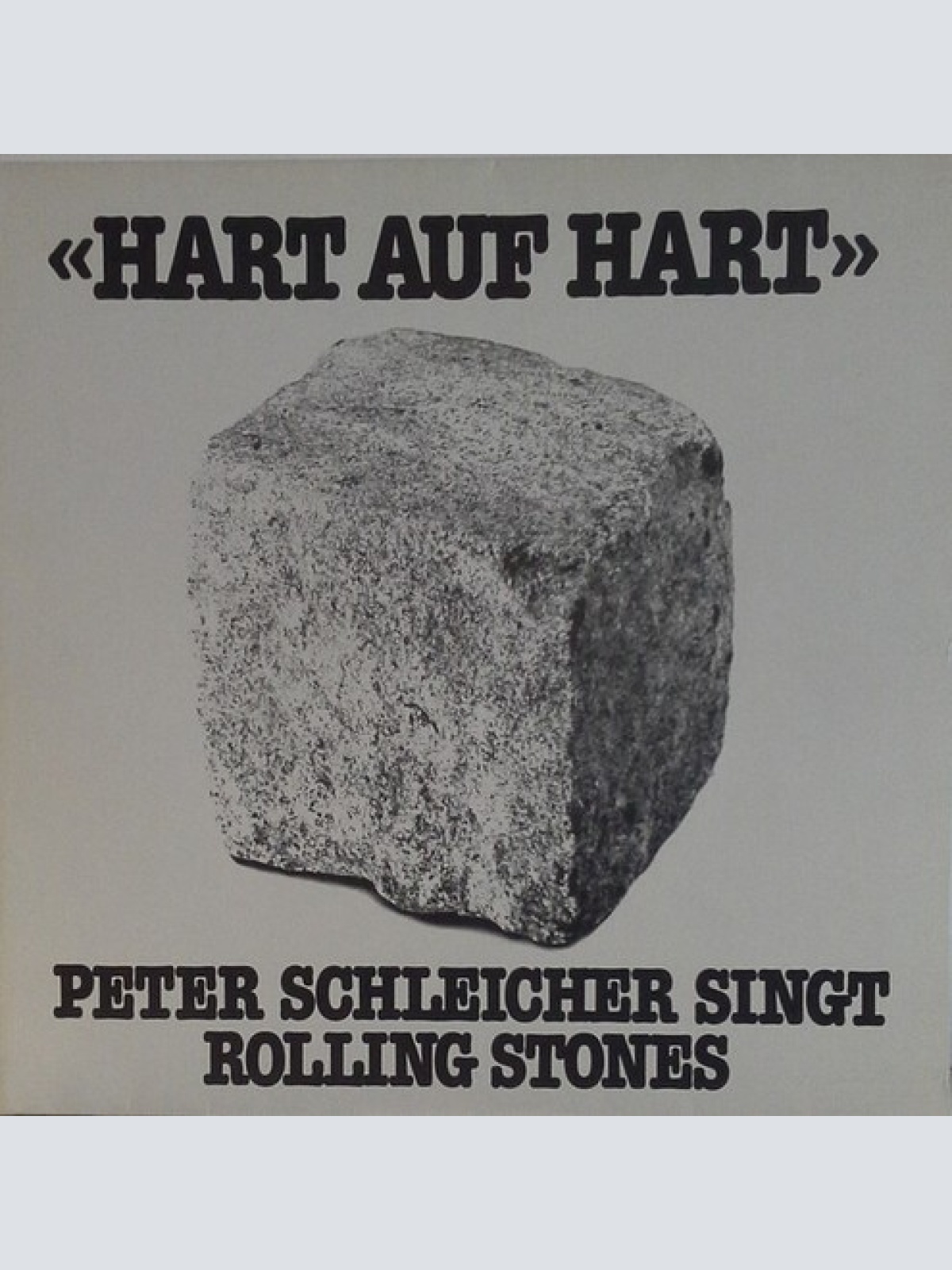 LP, Album, Club Peter Schleicher - Hart Auf Hart - Peter Schleicher Singt Rol...