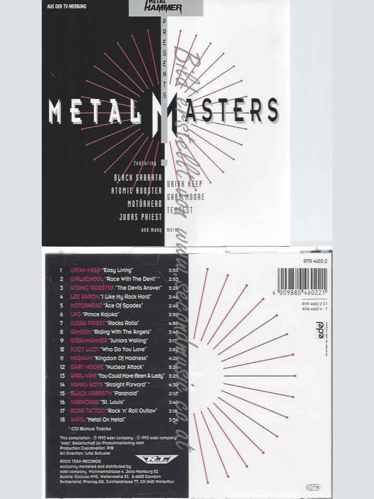 CD--DIVERSE--METAL MASTERS