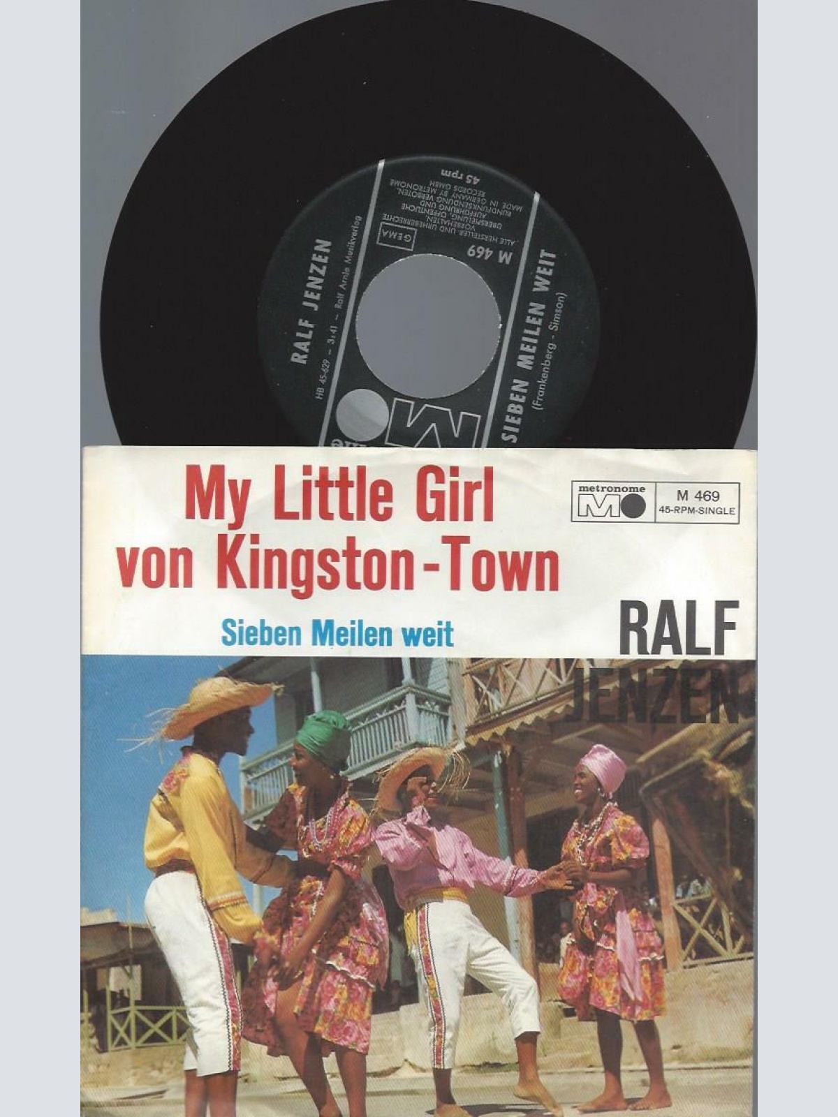 7"    Ralf Jenzen – My Little Girl Von Kingston-Town