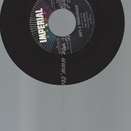 7"   The Majors – She's A Troublemaker